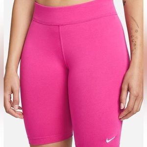 Nike Pink Biker Shorts